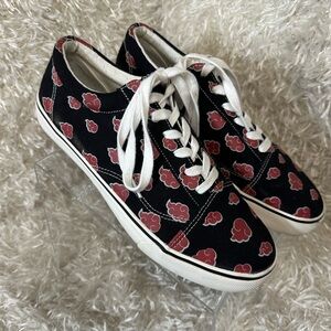 Naruto Low Top Lace Up Sneakers Men’s Size 8